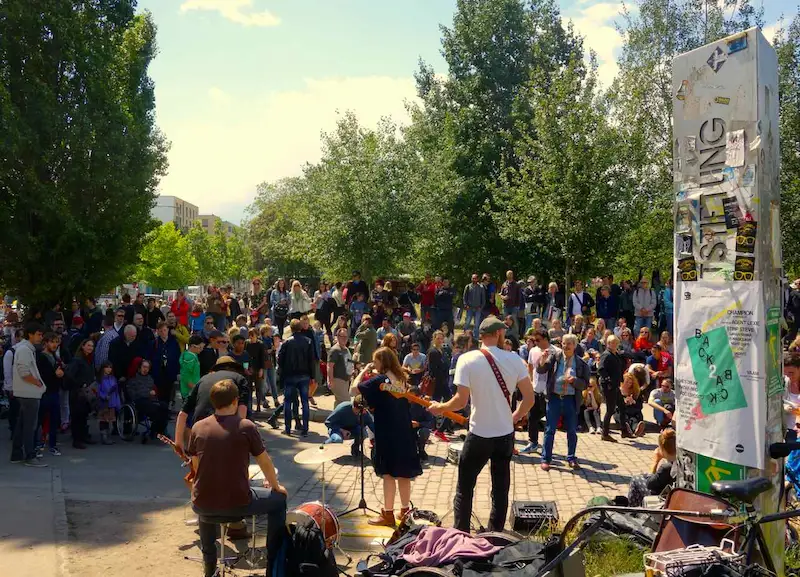 Flohmarkt im Mauerpark